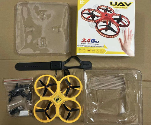 Drone Levitation Disc Motion-Activated Wireless Controller