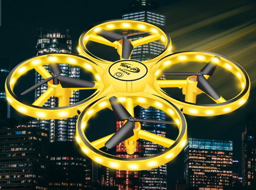 Drone Levitation Disc Motion-Activated Wireless Controller