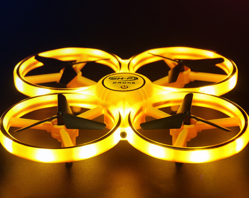 Drone Levitation Disc Motion-Activated Wireless Controller